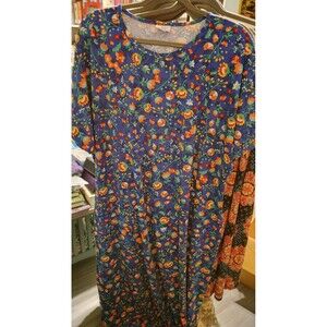 LuLaRoe Floral Maria Maxi Dress 3X